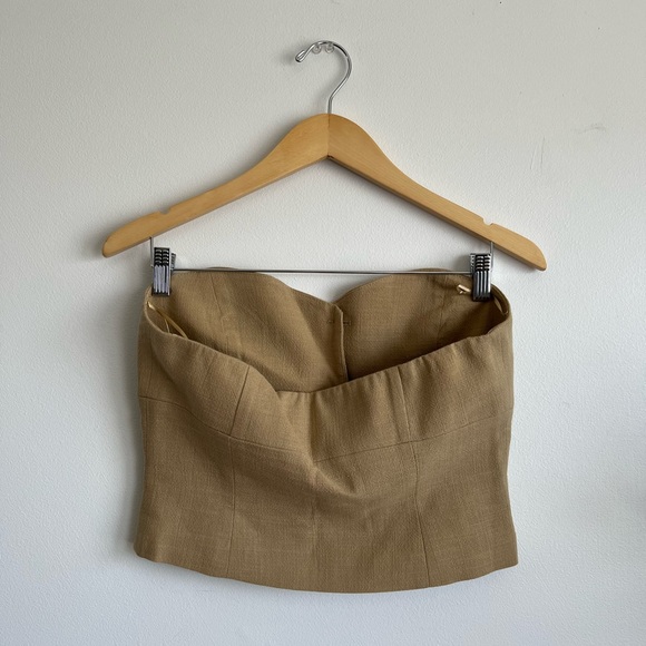 NWT Zara - Rustic Bustier Vest - Picture 5 of 6